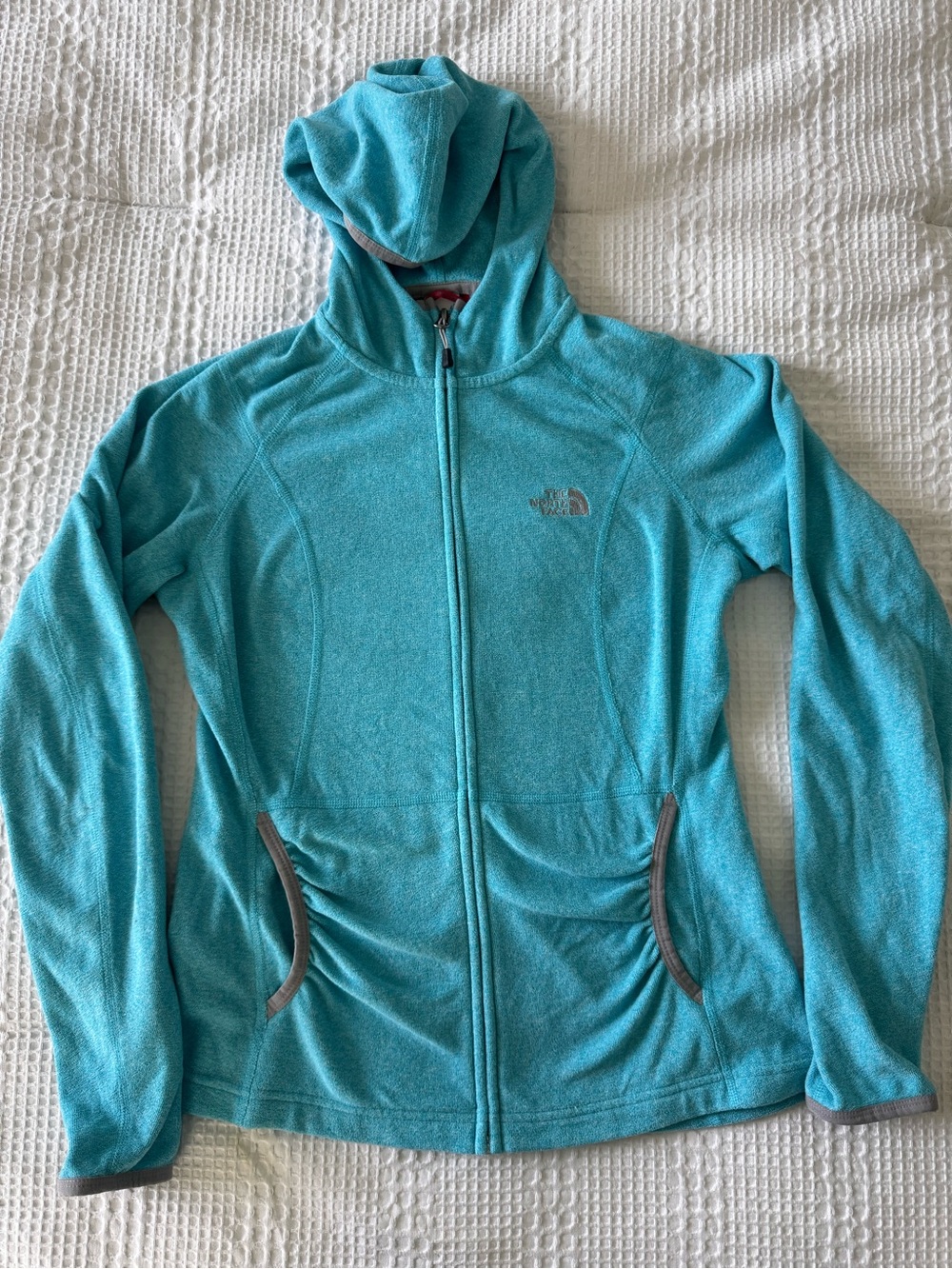The North Face Sky Blue Polartec Classic Hoodie